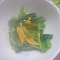 ラブリークッキー's cooksnap of when they made 小松菜のたまごあんかけ.