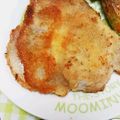yui_neko's cooksnap of when they made 生姜焼用豚肉で♪チーズカツ★トマトソース.