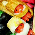 セントドランカー's cooksnap of when they made 簡単 キャラ弁 おかず ちくわタコ星人②.