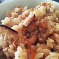 ノッケオ's cooksnap of when they made もち米不要の炊き込みおこわ.