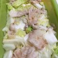 リラシャン's cooksnap of when they made レンジで手軽に一人分！白菜と豚バラ重ね煮.