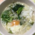 ベジィ's cooksnap of when they made 餅入り七草おじや.