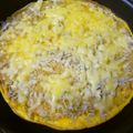 もりちゃんズ's cooksnap of when they made ずぼらママの簡単ランチ“餅ピザ”.