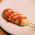 まるっち☆★'s cooksnap of when they made 糖質制限・レンジで大豆粉アメリカンドッグ.