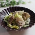 まろんかふぇ's cooksnap of when they made さっぱり〜豚肉とキャベツの甘酢漬け.