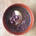 toumon's cooksnap of when they made ぜんざい(小豆〜あずき)から煮る.