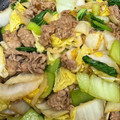 なーなちゃん's cooksnap of when they made 簡単 子供が喜ぶ豚バラ肉と白菜の中華炒め.