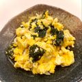悠LOVE航's cooksnap of when they made しらす☆海苔のスクランブルエッグ.