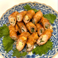 悠LOVE航's cooksnap of when they made おもちとチーズの豚しそ巻き.