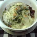 ノクっち's cooksnap of when they made 簡単！味噌ミンチと豆腐の長いもグラタン.