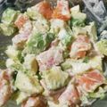 さとぺこりーな's cooksnap of when they made アボカドとサーモンのおつまみ.