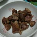 gumegumi's cooksnap of when they made 簡単！砂肝のおつまみ♪.