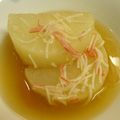 由芽15's cooksnap of when they made ★ほくほく大根のかにあんかけ★.