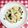 riramuhffy's cooksnap of when they made おうちcafe♫きのこの豆乳リゾット.