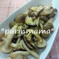 purinmama68's cooksnap of when they made 昆布茶きのこ　お弁当のおかず.