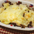 _り。's cooksnap of when they made ジャガイモとひき肉の重ね焼き.