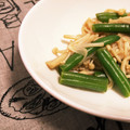 bb☆'s cooksnap of when they made えのきとさやいんげんの甘辛煮.
