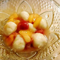 Kikikick's cooksnap of when they made もち麦で…もちもちフルーツすいとん.