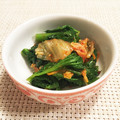 Lir＊'s cooksnap of when they made わさび菜とキムチの和え物.