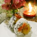 るるおか's cooksnap of when they made 爆弾おにぎり♪たらこ×じゃがいも.