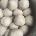 みみ〜こ's cooksnap of when they made どんと焼き（団子焼き）の為のお団子さん♡.