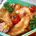 もんチッチッ's cooksnap of when they made ピザ風★サモサ.