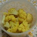 chibita34's cooksnap of when they made カリフラワーのカレーピクルス.