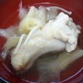 パパの手料理☆'s cooksnap of when they made 鶏手羽と白菜のスープ.