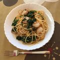 snoopy．．☆'s cooksnap of when they made ホタテバターとたまり醤油味の和風パスタ♪.