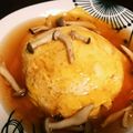さやこ☆★'s cooksnap of when they made キノコの和風あんかけオムライス♪.