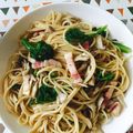 がぁ～こ's cooksnap of when they made 簡単！きのこと野菜の和風パスタ.