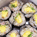 4810's cooksnap of when they made ◎卵焼きとハムときゅうりの海苔巻き◎.