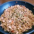ゆうあいまま's cooksnap of when they made 焼きそばソースで簡単そばめし風チャーハン.