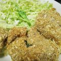 お気楽奥さん's cooksnap of when they made 揚げないよ！ 豚コマ 玉ねぎ 一口カツ＊.