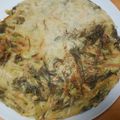 あおれんしゃー's cooksnap of when they made 簡単！安納芋と水菜のチヂミ.