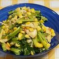 ｒｏｓｅｒｏｓｅ's cooksnap of when they made 簡単！小松菜コーン炒め.