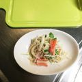 くんかな's cooksnap of when they made 三つ葉とカニカマの春雨サラダ.
