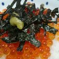 ぐろーばー's cooksnap of when they made 究極の簡単☆いくらの醤油漬け(いくら丼).