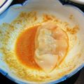 onim's cooksnap of when they made 水餃子〜ピリ辛ごまだれ〜.