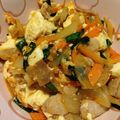 カメ姫☆'s cooksnap of when they made 豆腐とキムチの炒め物（トゥブキムチ）.