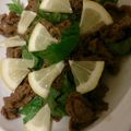 pekosame's cooksnap of when they made あっさり☆牛肉のレモン炒め.