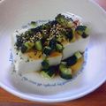 のじまさん's cooksnap of when they made きゅうり乗せ冷奴♪.