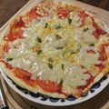 るんたった。's cooksnap of when they made ピザ・マルゲリータ.