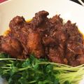 AKITON000's cooksnap of when they made ケチャップで簡単♪チキンのワイン煮込み.