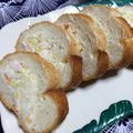 まもくるりん's cooksnap of when they made ポテトサラダde簡単リメイクサンド☆.