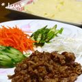 ＪＵＮちゃン's cooksnap of when they made 豚肉の甜麺醤炒めと彩り野菜で春餅.