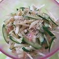 moruchama's cooksnap of when they made サラダ漬物.