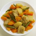 mami99's cooksnap of when they made 焼売と野菜(人参、じゃがいも)の煮物.