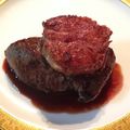 Pialani's cooksnap of when they made フォアグラと牛ヒレ肉ロッシーニ風.