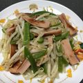 COOK884's cooksnap of when they made もやし♪ピーマン♪魚肉ソーセージの炒め物.